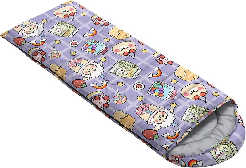 QOOMO Camping Sleeping Bags,3 Season Warm & Cool Weather,Lightweight,Waterproof Sleeping Bags for Adults & Kids,Traveling,and Outdoors,Camping Gear Equipment - Image 3